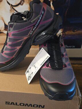 Size 10 Salomon XT-Pathway 2 Iridescent Pack L47795400 Mens US Hiking Shoes NEW